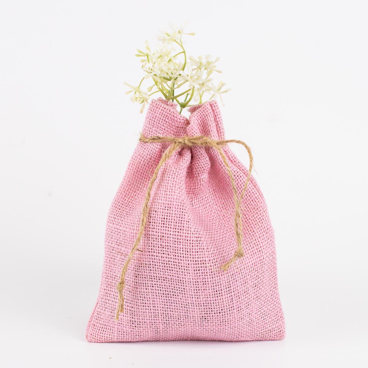 HUFFKINS★PInk Eco Jute Shopping Bag Huffkins Eco Jute Bags UK | Cotswold Bakery Merchandise